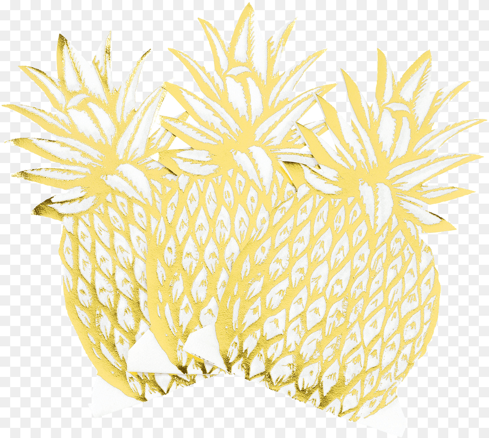 Gold Pineapple, Food, Fruit, Plant, Produce Png