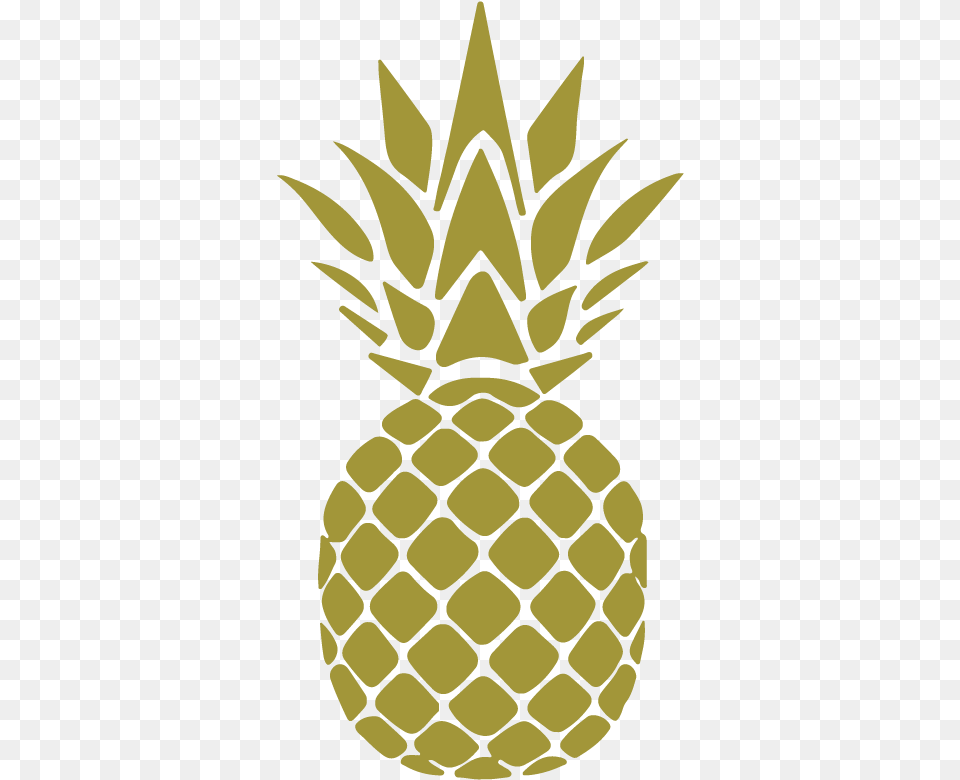 Gold Pineapple Vector, Food, Fruit, Plant, Produce Free Transparent Png