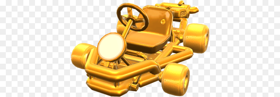 Gold Pipe Frame Super Mario Wiki The Mario Encyclopedia Gold Kart Mario Kart Tour, Transportation, Vehicle Free Png Download