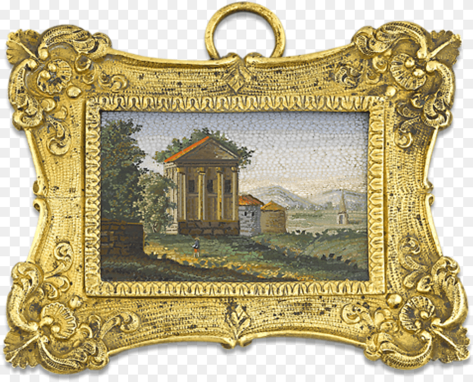 Gold Plaque Picture Frame, Art, Painting Free Transparent Png