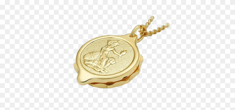 Gold Plated Britannia Talisman, Accessories, Pendant, Jewelry, Locket Png