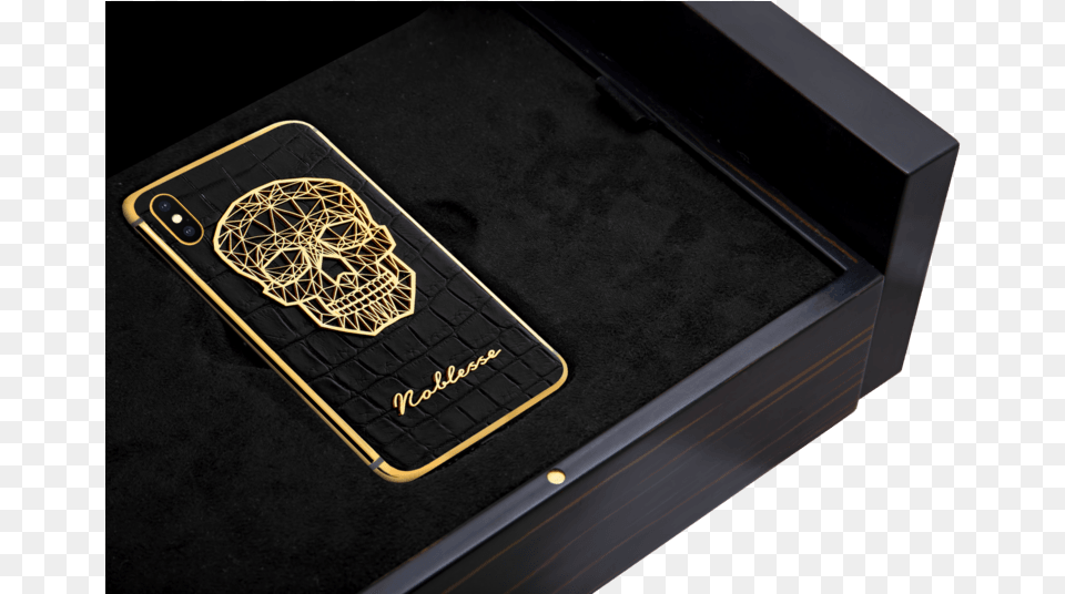 Gold Plated Iphone, Electronics, Mobile Phone, Phone, Box Free Png