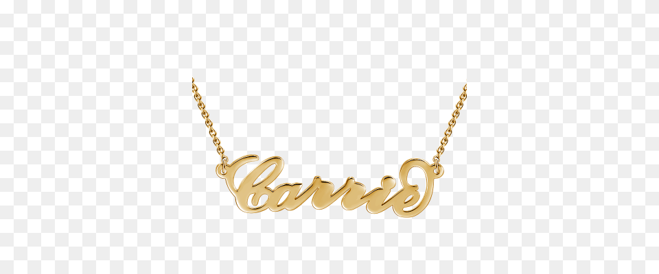 Gold Plated Jewelry Shipping On All Orders Name, Accessories, Necklace Png