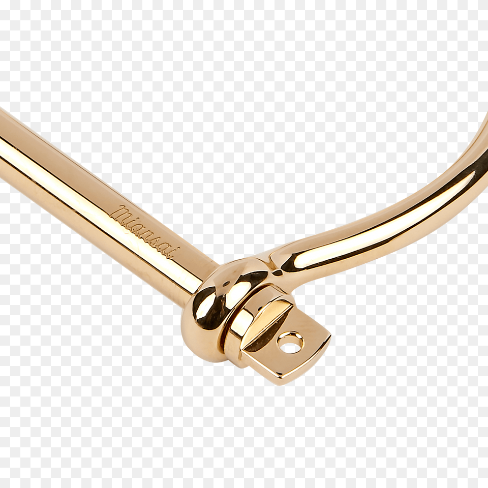 Gold Plated Screw Cuff Miansai Reign, Blade, Dagger, Knife, Weapon Free Png Download
