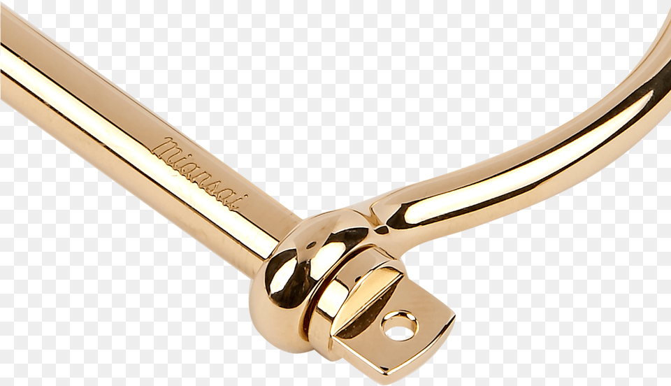 Gold Plated Screw Cuff Wood, Sword, Weapon, Handle, Blade Png