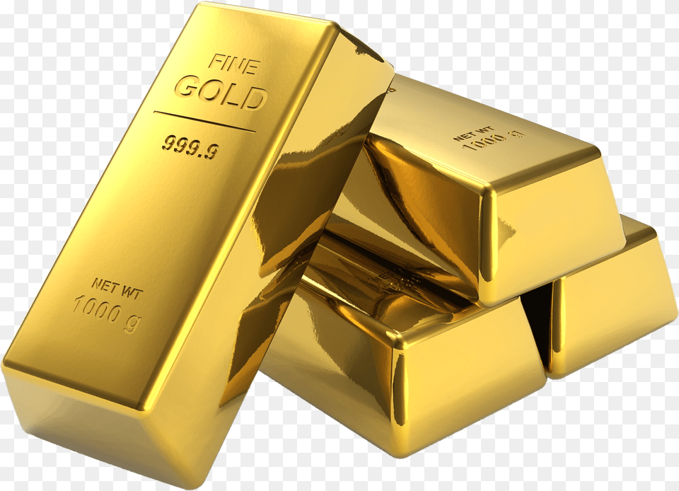 Gold Plating 3 Kg Gold Bar, Treasure Png Image