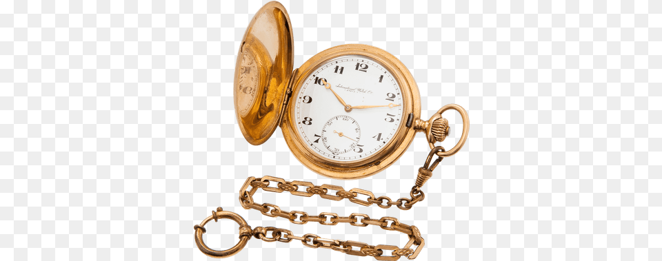 Gold Pocket Watch Clock Pocket Watch, Wristwatch, Arm, Body Part, Person Free Png