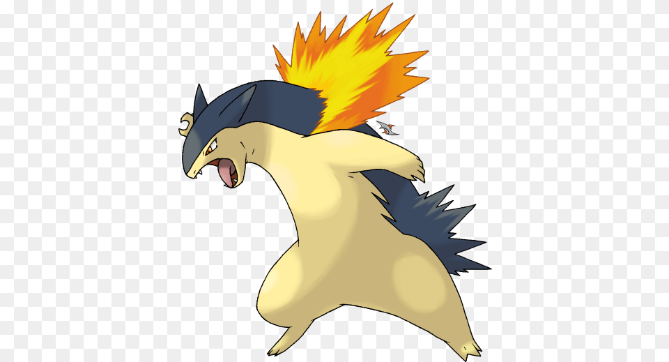 Gold Pokechampions Pokemon Typhlosion, Person, Animal, Bird, Jay Png Image