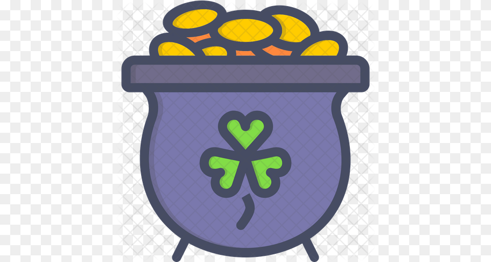 Gold Pot Icon Emblem, Jar Free Png