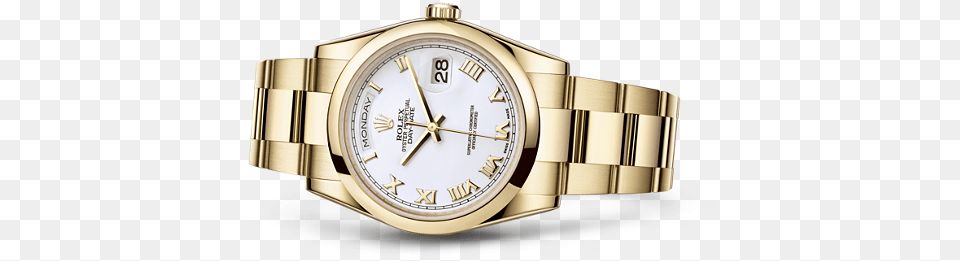 Gold Pure Gold Rolex Watch, Arm, Body Part, Person, Wristwatch Free Png Download