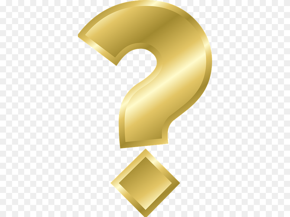 Gold Question Mark, Number, Symbol, Text, Disk Free Transparent Png