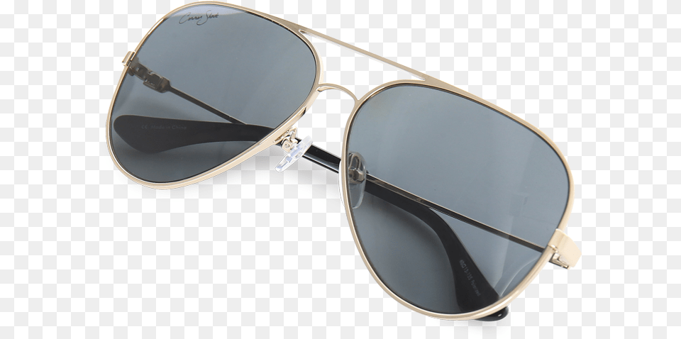 Gold Quotfog Cutterquot Polarized Aviator Sunglasses Sunglasses Flat Lay, Accessories, Glasses Png