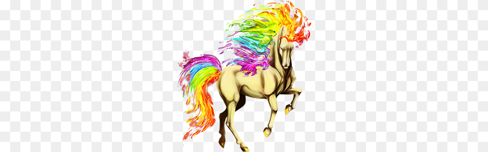 Gold Rainbow Riding Horse Akhal Teke Palomino, Art, Graphics, Animal, Mammal Free Png