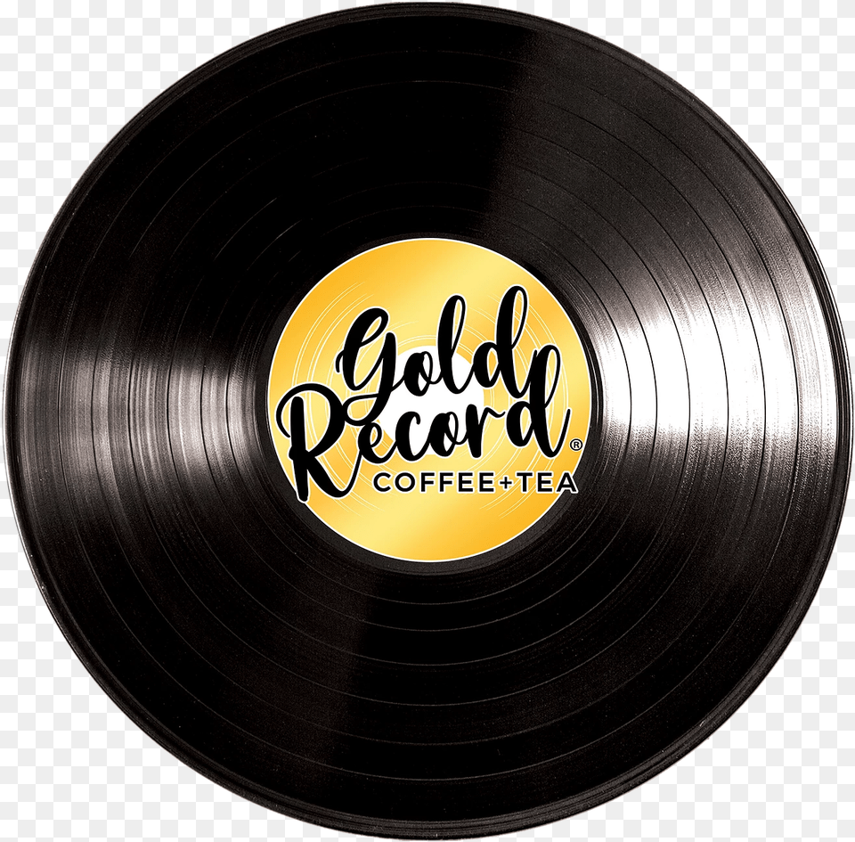 Gold Record Coffee Tea Solid, Disk Free Transparent Png