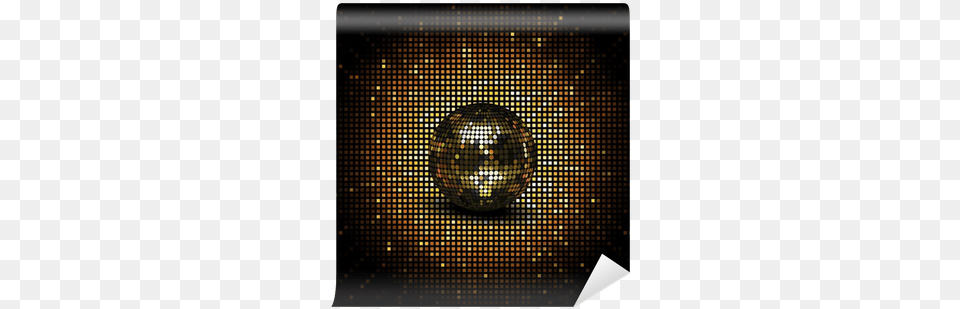 Gold Reflective Disco Ball Wall Mural Kaiser Wilhelm Memorial Church, Lighting, Sphere, Electronics Free Png Download