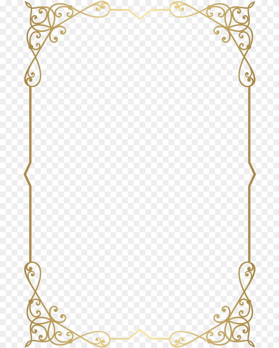 Gold Retro Decorative Frame Free Transparent Background Gold Border, Home Decor Png Image