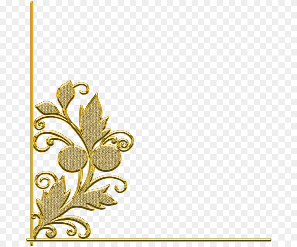Gold Retro Decorative Frame Pic Mart Transparent Background Frame Corners, Art, Floral Design, Graphics, Pattern Png Image