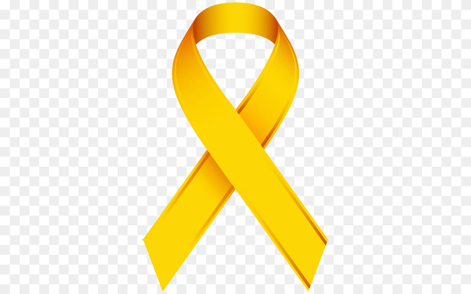 Gold Ribbon, Symbol Free Transparent Png