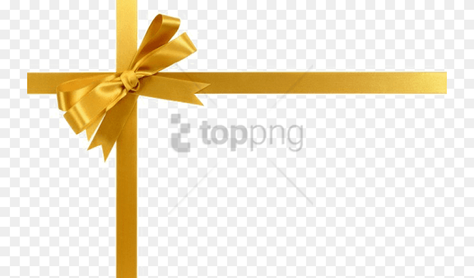 Gold Ribbon, Gift Free Png