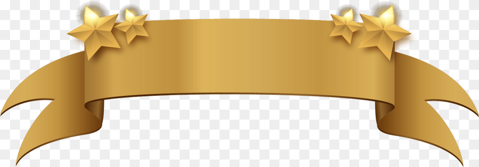 Gold Ribbon Banner 5 Image Vector Golden Ribbon, Accessories, Jewelry, Crown Free Png Download