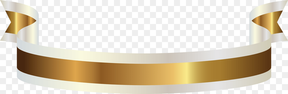 Gold Ribbon Banner Clip Art Happy Birthday Gold Ribbon, Cuff, Hot Tub, Tub Png Image