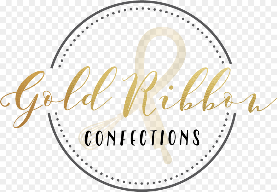 Gold Ribbon Confections, Text Free Png Download