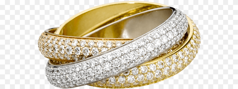 Gold Ring Image Purepng Transparent Cc0 Cartier Trinity Diamond Ring, Accessories, Jewelry, Ornament, Bangles Free Png Download