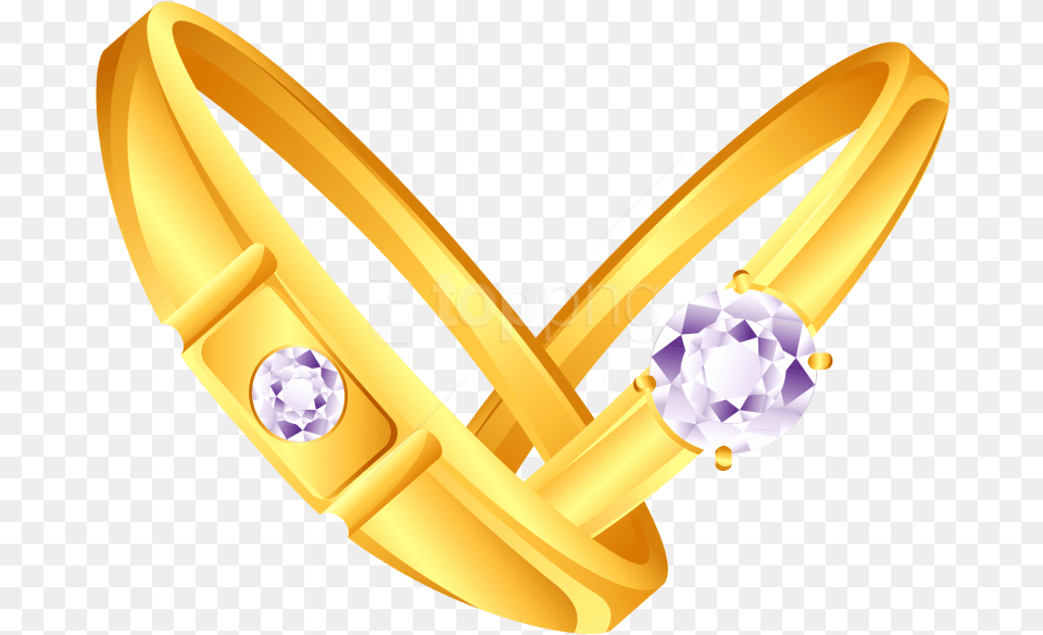 Gold Ring Ring Ceremony File, Accessories, Jewelry, Gemstone, Diamond Free Png Download