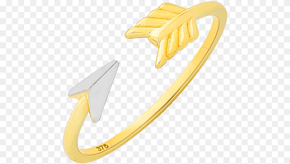 Gold Ring Two Tone Gold Arrow Ring Bangle, Accessories, Jewelry, Bracelet Free Png