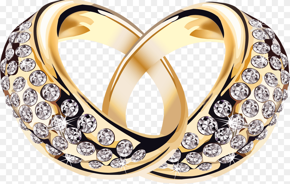 Gold Ring With Diamonds Accessories, Diamond, Gemstone, Jewelry Png Image