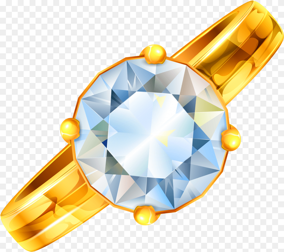 Gold Ring With Diamonds Image Ring Diamond Clipart, Accessories, Gemstone, Jewelry, Crystal Free Transparent Png