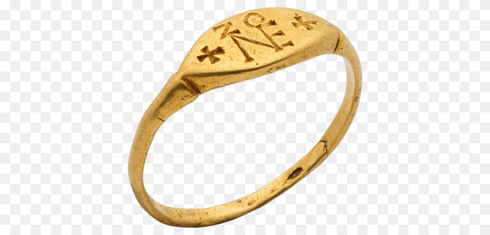 Gold Ring With The Monogram Of Zeno, Accessories, Bracelet, Jewelry, Animal Free Png