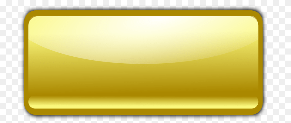 Gold Rounded Button Free Png Download