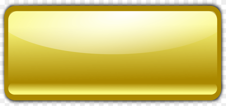 Gold Rounded Button Gold Button Free Png