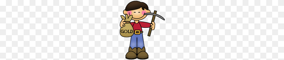 Gold Rush Clip Art, Cleaning, Person, Baby, Face Free Png Download