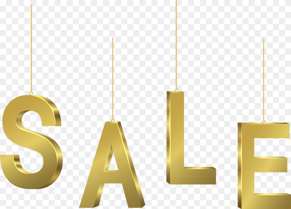 Gold Sale Sign Number, Symbol, Text Free Png Download