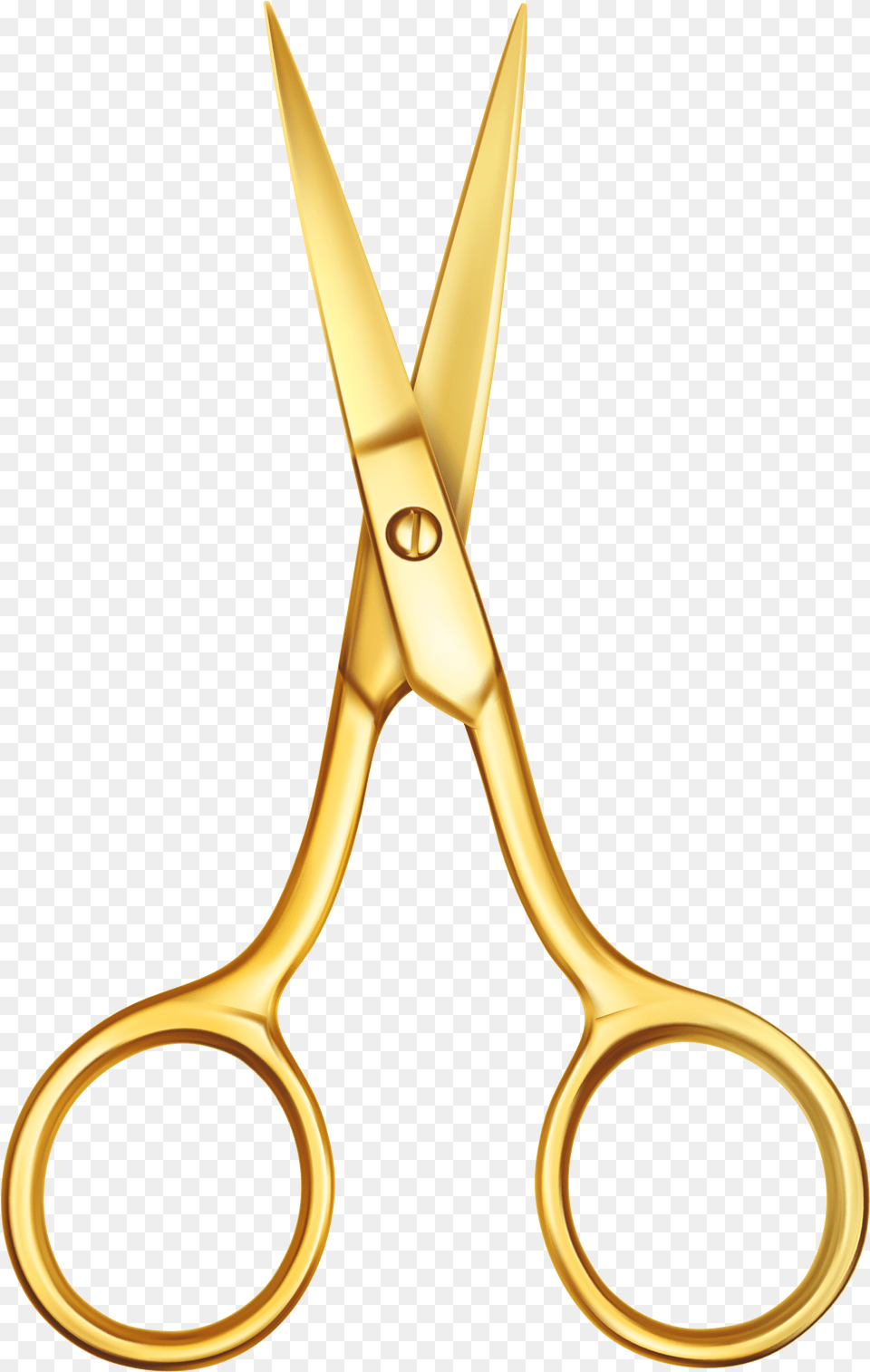 Gold Scissors Clip Art Of Scissors Clipart Scissors Clipart Transparent, Blade, Shears, Weapon Free Png