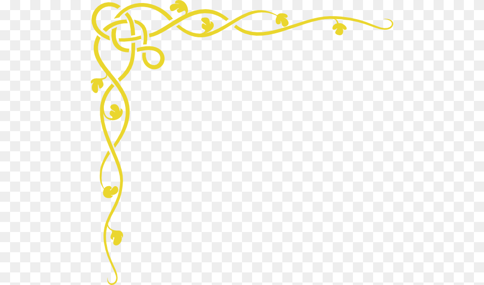 Gold Scroll Border, Art, Floral Design, Graphics, Pattern Png Image