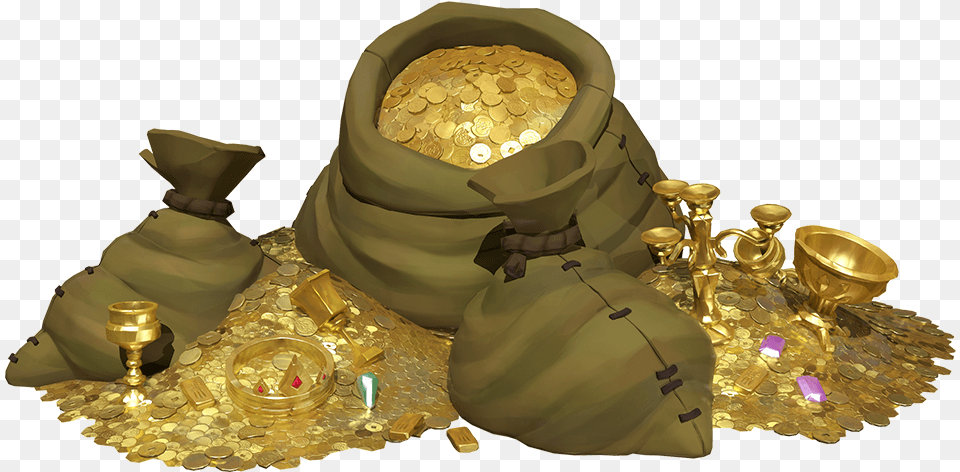Gold Sea Of Thieves Renders, Treasure, Altar, Architecture, Building Free Png Download