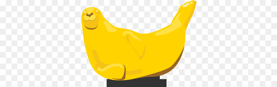Gold Seal Clip Art, Banana, Food, Fruit, Plant Free Png