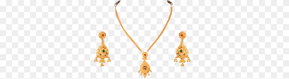 Gold Set Necklace All Long Earring Kitty Set, Accessories, Jewelry, Diamond, Gemstone Png