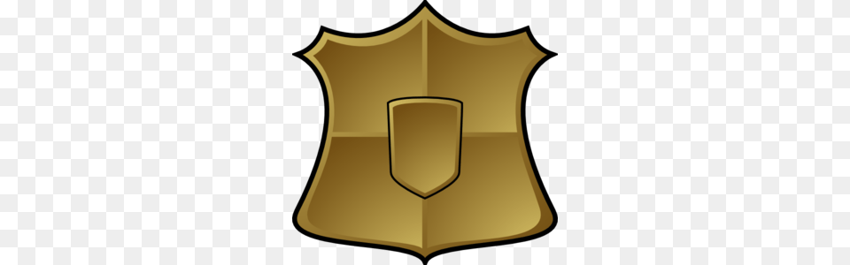 Gold Shield Clip Art, Armor Free Png Download