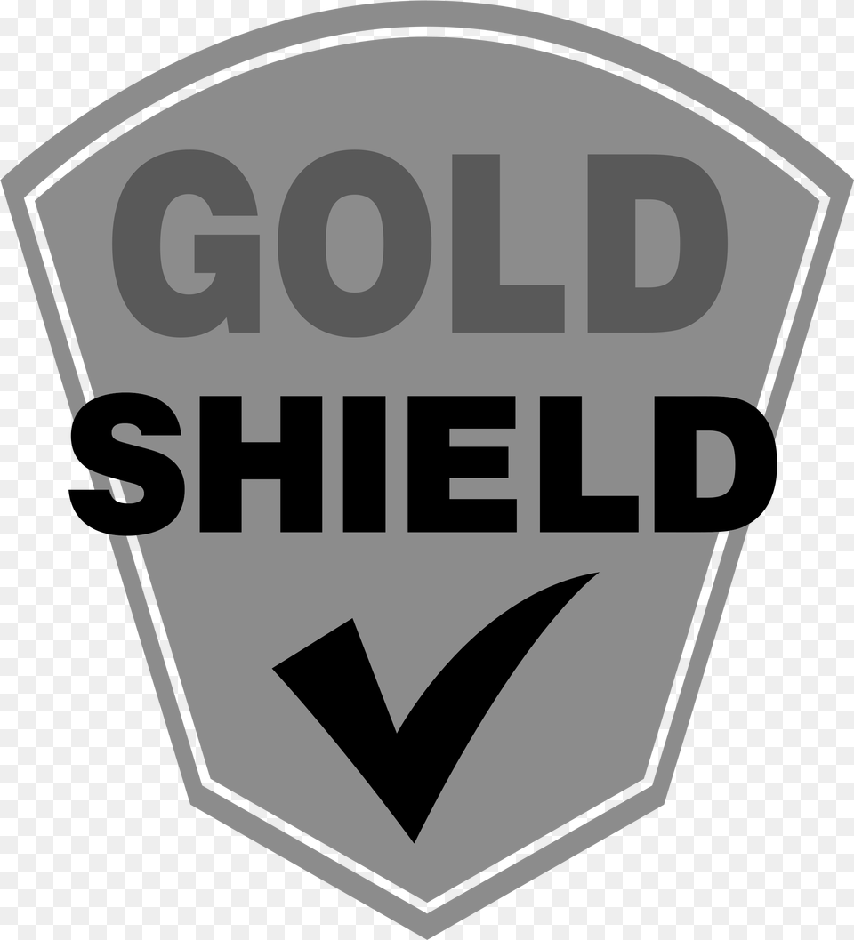 Gold Shield Logo Transparent Svg Sign, Badge, Symbol, Disk Free Png
