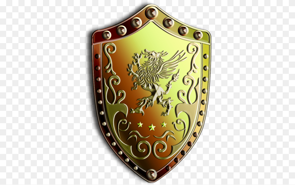 Gold Shield Shield, Armor Png