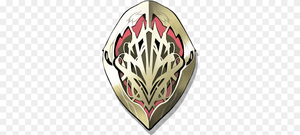 Gold Shield Vase, Armor, Accessories Free Png