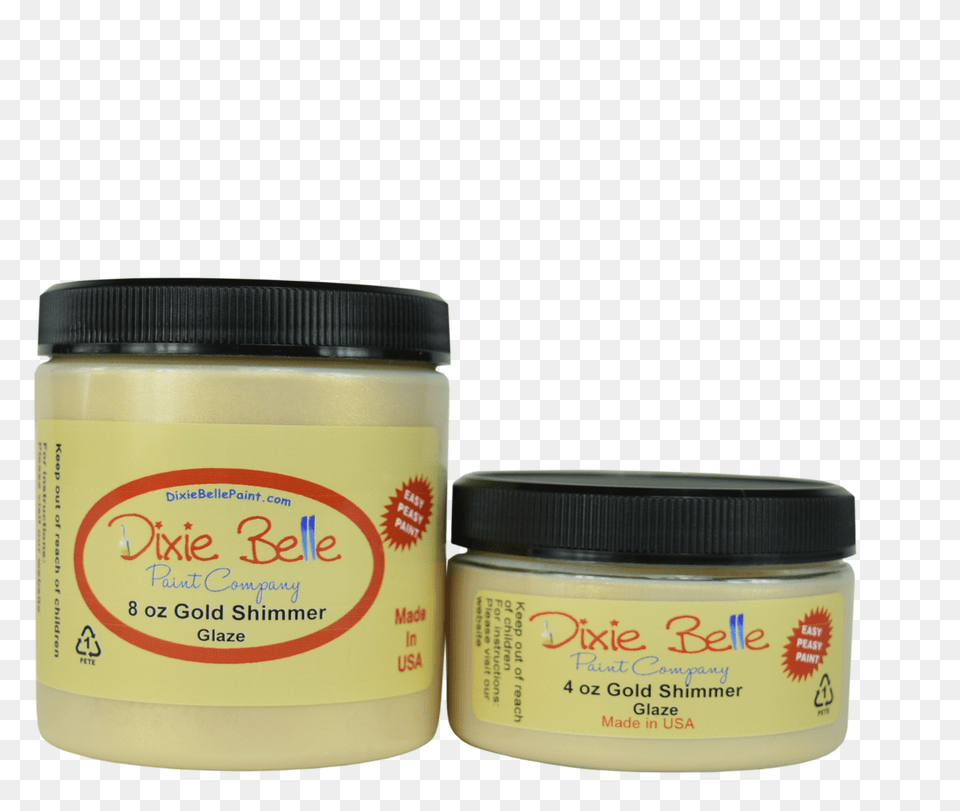 Gold Shimmer Glaze Dixie Belle Paint Company Glaze Use With Chalk Finish Furniture, Can, Tin, Butter, Food Free Png Download