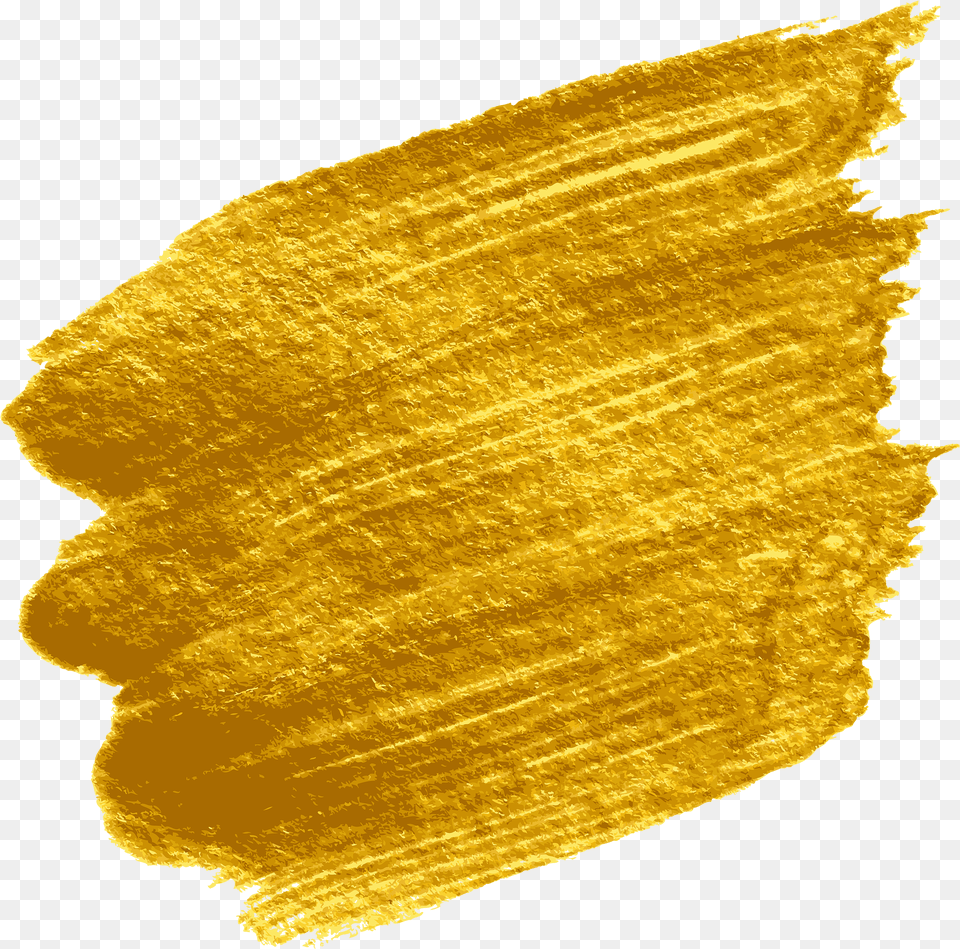 Gold Shining Stain Transparent Mancha De Pintura Png Image