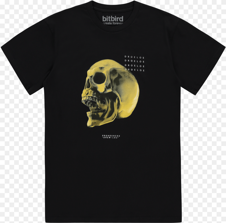 Gold Skull, Clothing, T-shirt Free Transparent Png