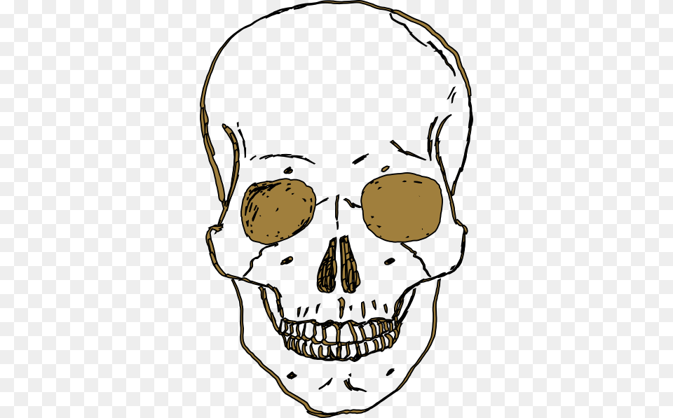 Gold Skull Clip Art, Head, Person, Drawing, Face Png