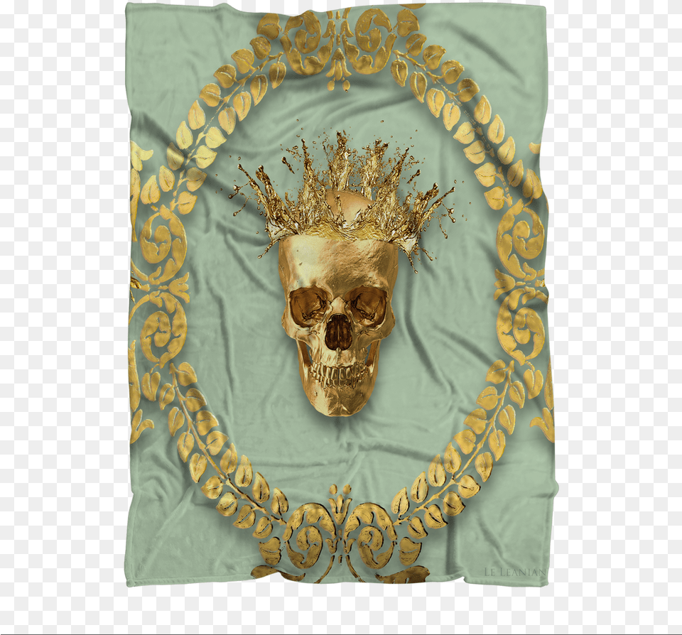 Gold Skull Skull, Accessories, Face, Head, Person Png